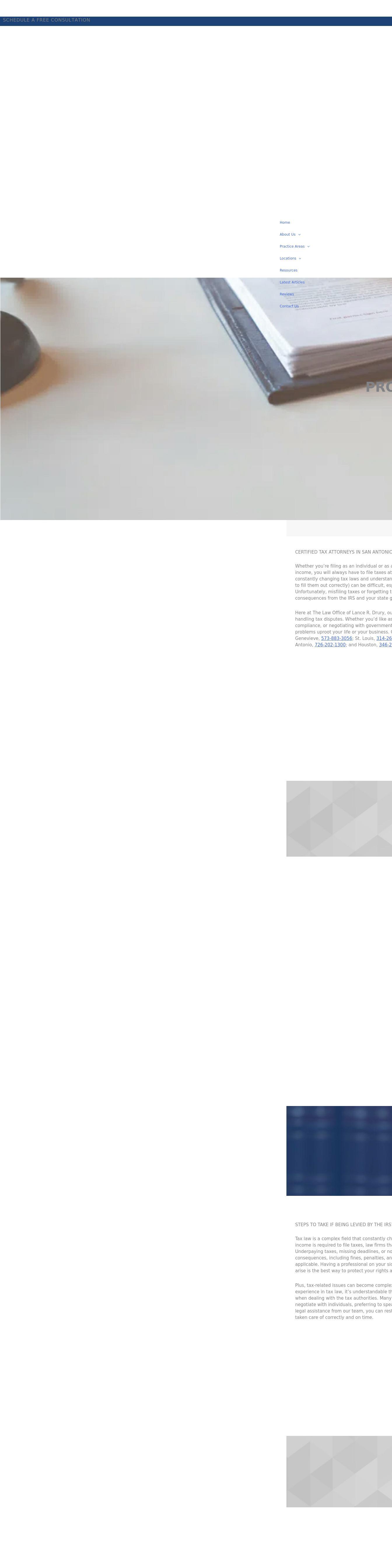 The Law Firm of Lance R. Drury - St. Louis MO Lawyers