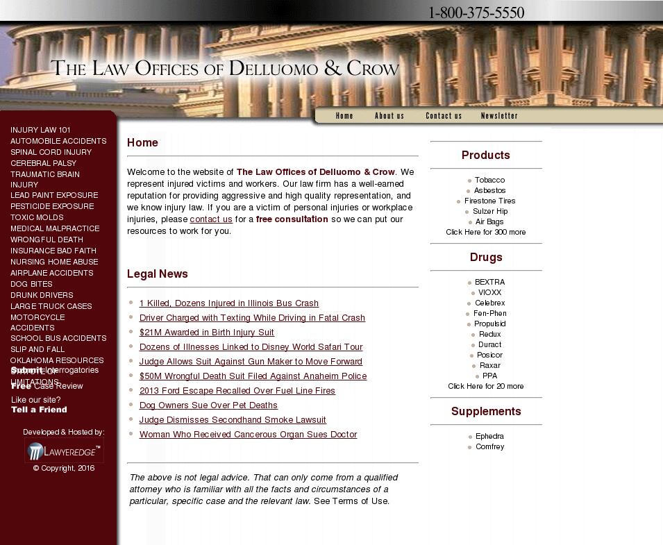 The Law Offices of Delluomo & Crow - Oklahoma City OK Lawyers