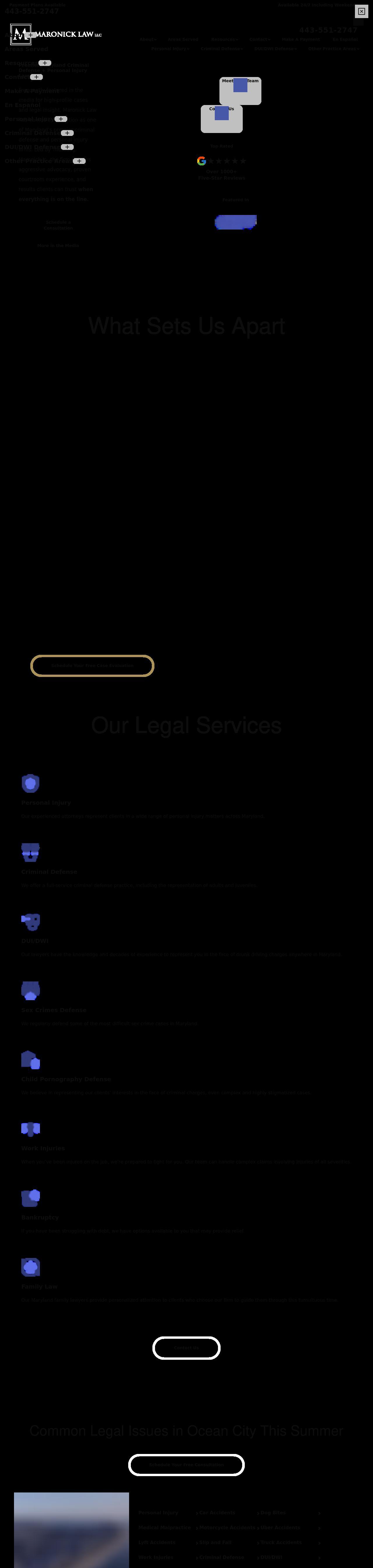 The Law Offices of Thomas Maronick Jr LLC - Silver Spring MD Lawyers