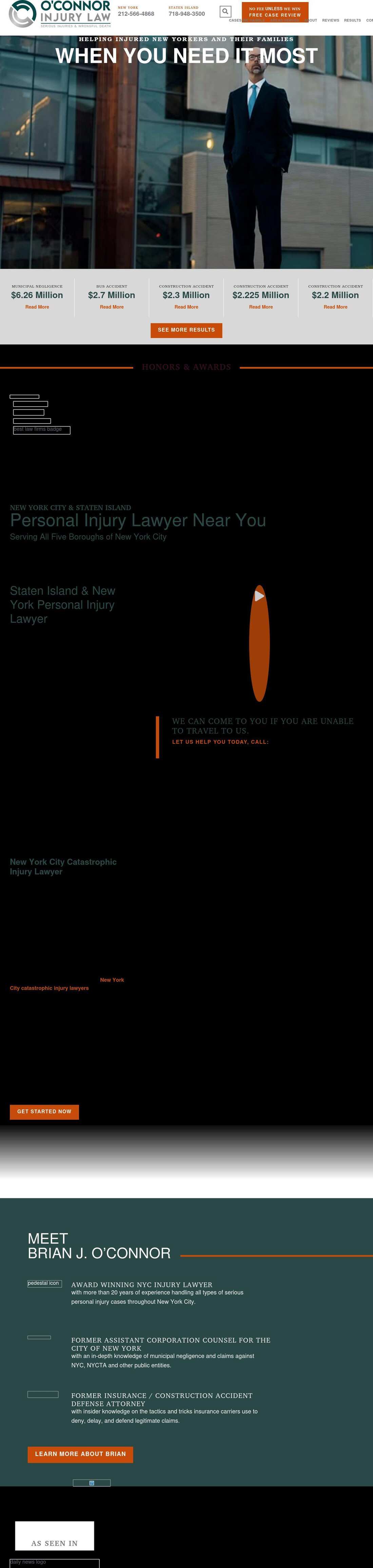 The O'Connor Law Firm - New York NY Lawyers