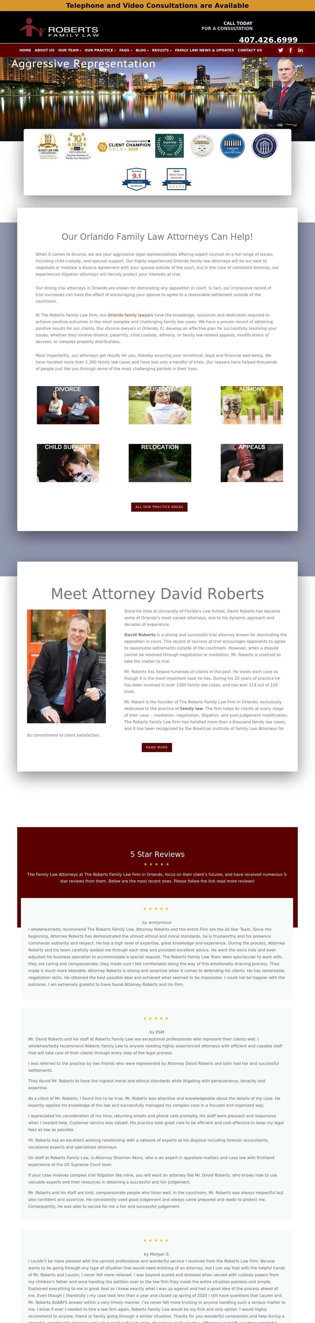The Roberts Family Law Firm - Orlando FL Lawyers