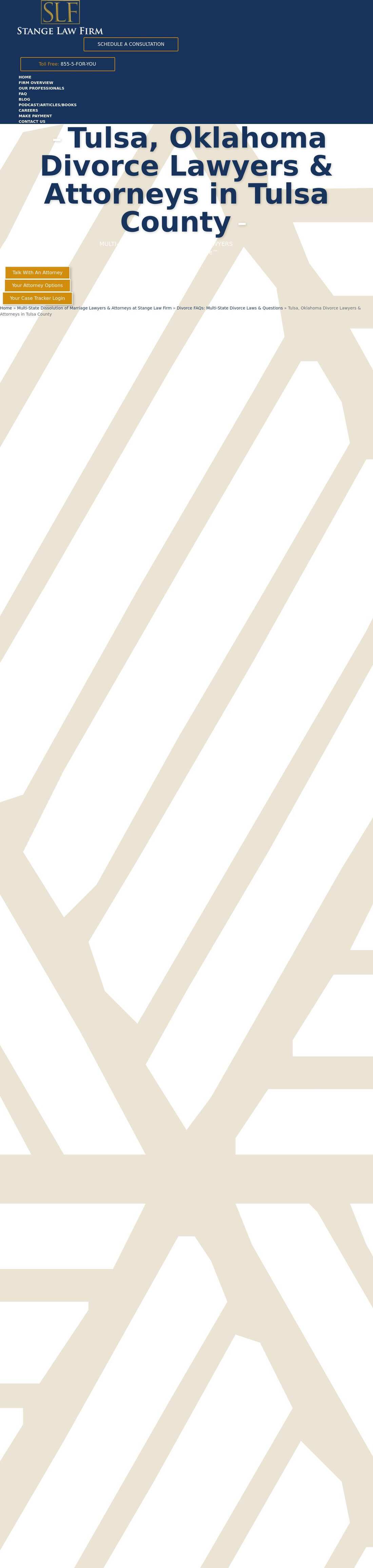 Stange Law Firm, PC - Tulsa OK Lawyers