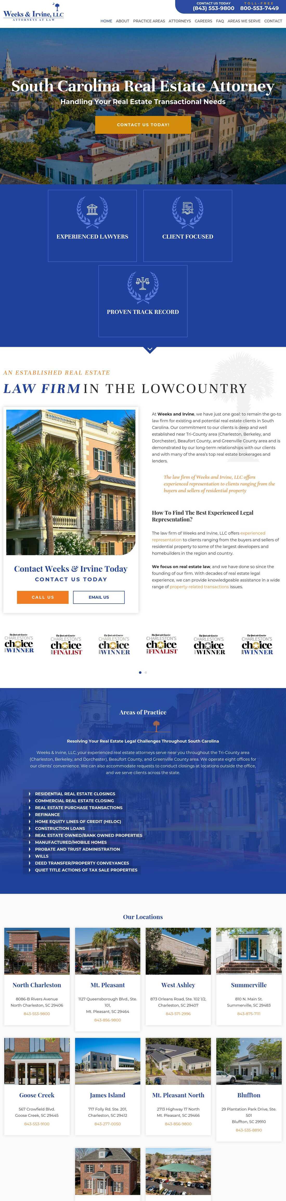 Weeks & Irvine, LLC - North Charleston SC Lawyers