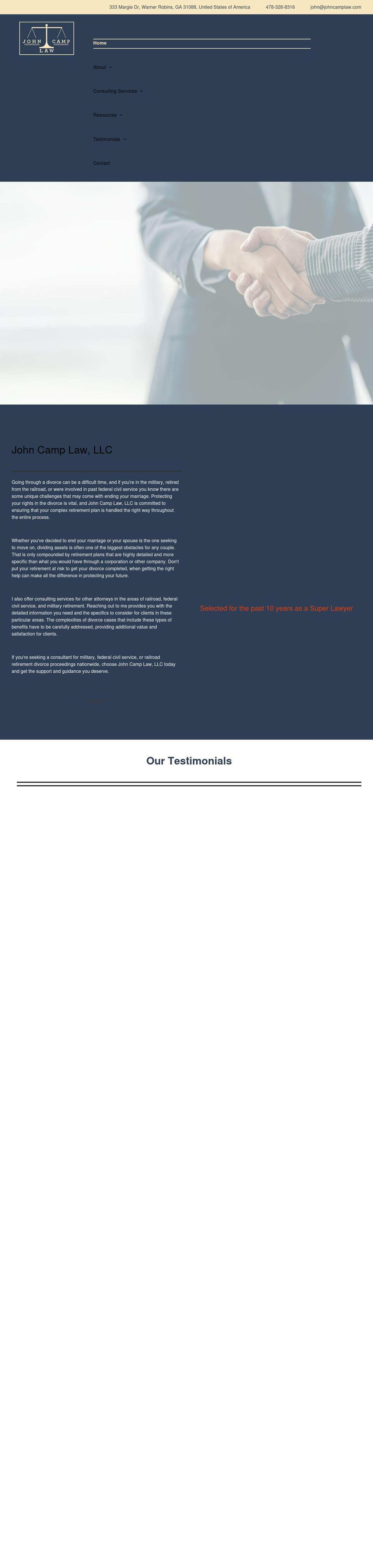 William J. Camp - Warner Robins GA Lawyers
