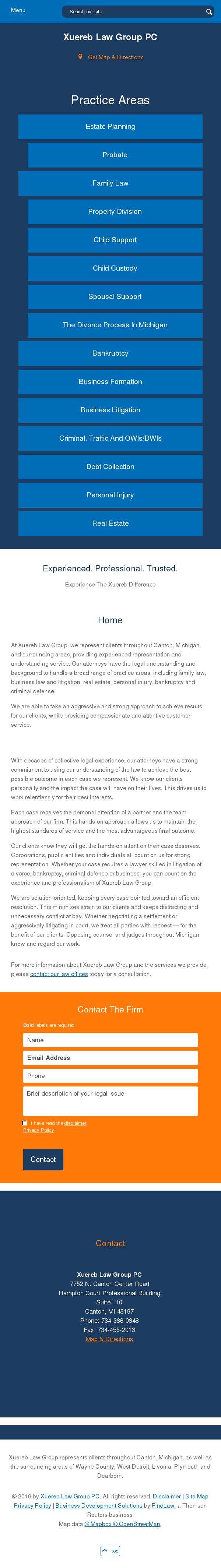 Xuereb Law Group PC - Canton MI Lawyers