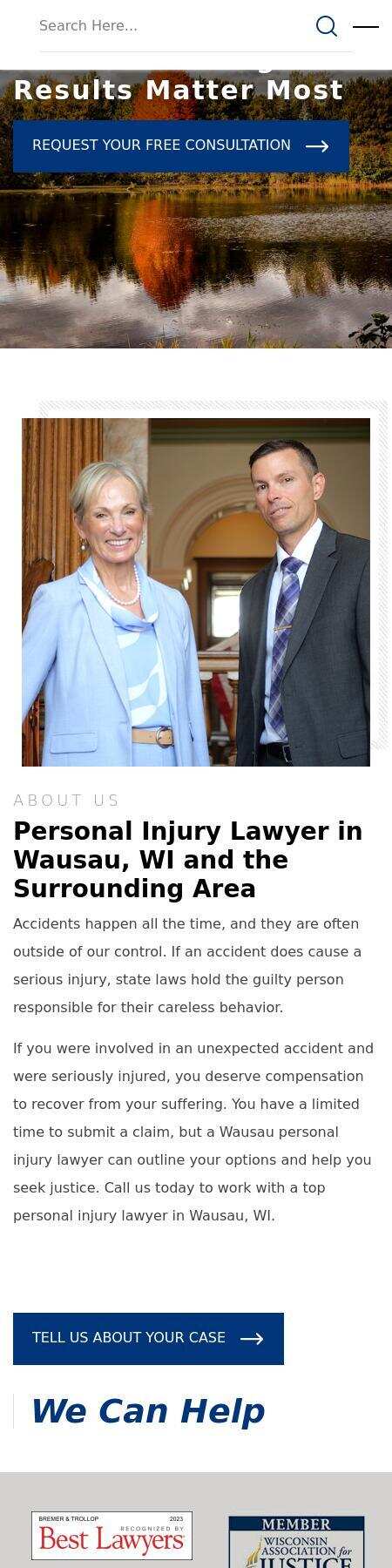 Bremer & Trollop Law Offices, S.C. - Wausau WI Lawyers