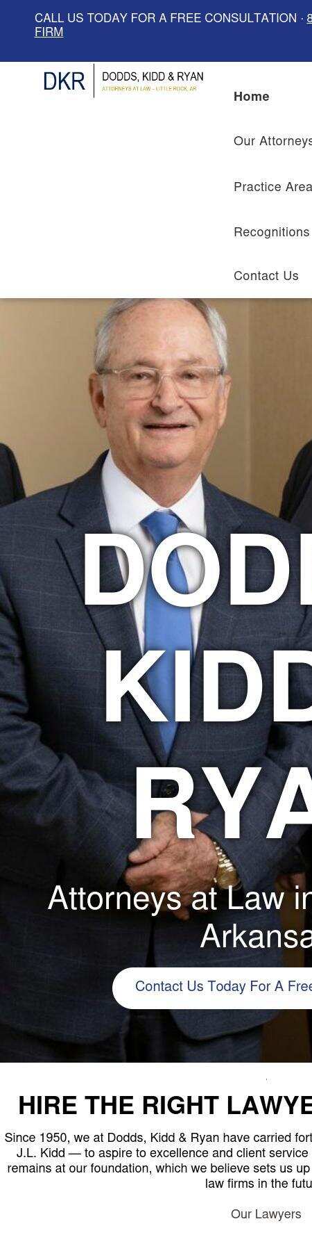 Dodds, Kidd & Ryan - Little Rock AR Lawyers