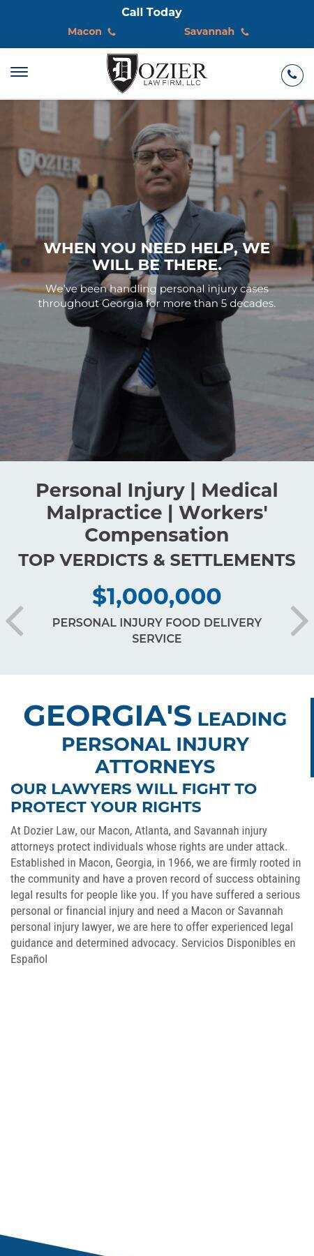 Dozier Law Firm, LLC - Macon GA Lawyers