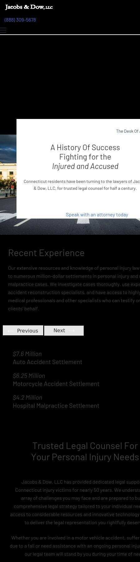 Jacobs & Dow LLC - New Haven CT Lawyers