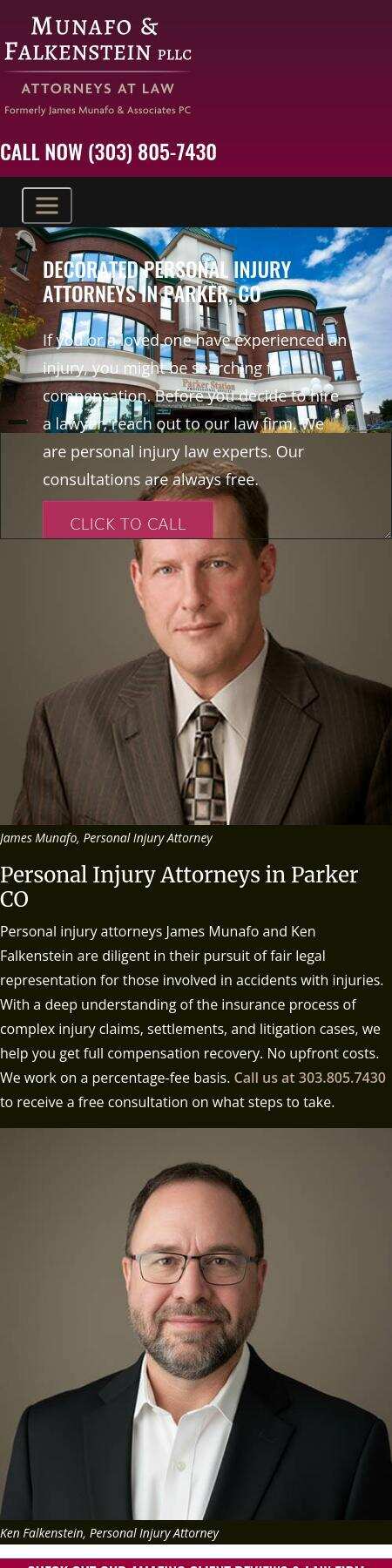James Munafo & Associates, P.C. - Colorado Springs CO Lawyers