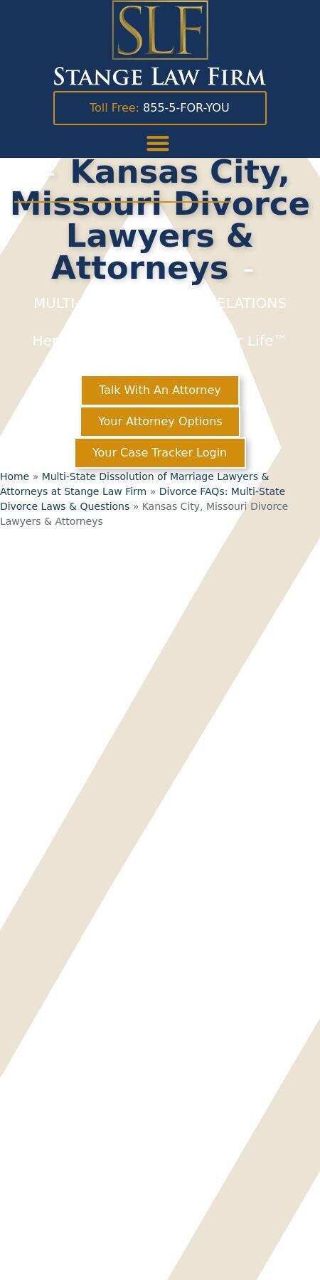 Stange Law Firm, PC (By Appt. only) - Kansas City MO Lawyers