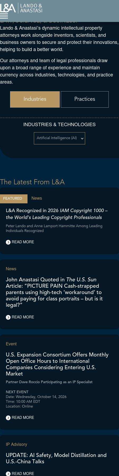 Lando & Anastasi, LLP - Cambridge MA Lawyers