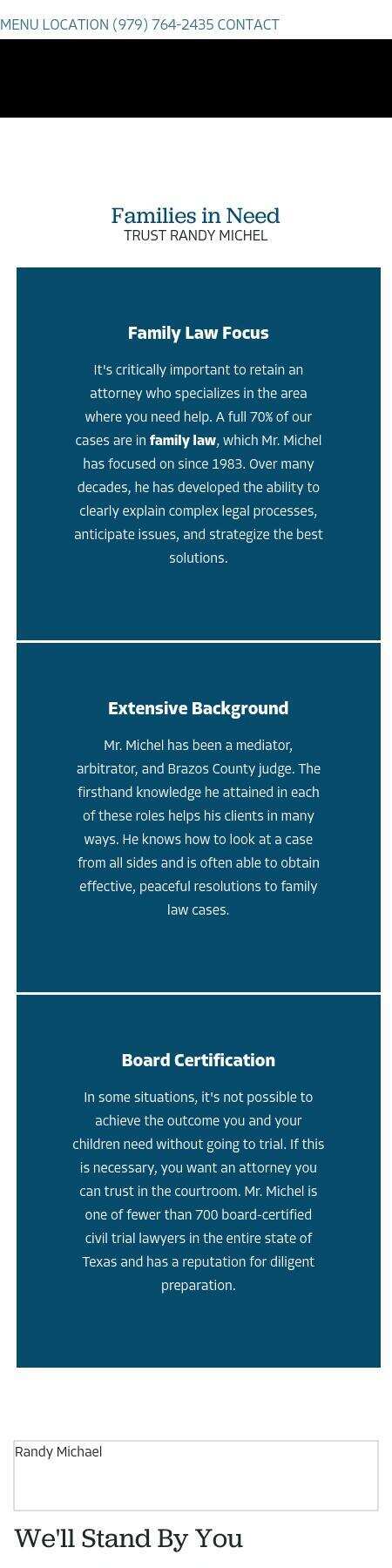 Law Office of Randy Michel  - College Station TX Lawyers