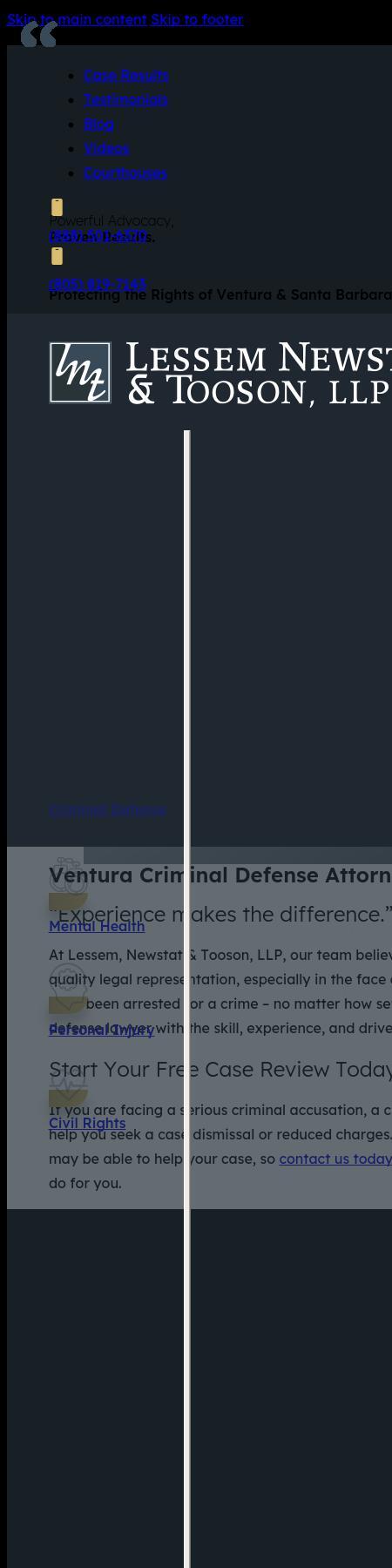 Lessem, Newstat & Tooson, LLP - Ventura CA Lawyers
