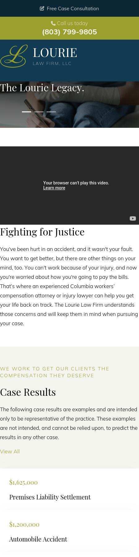 Lourie Law Firm, LLC - Columbia SC Lawyers
