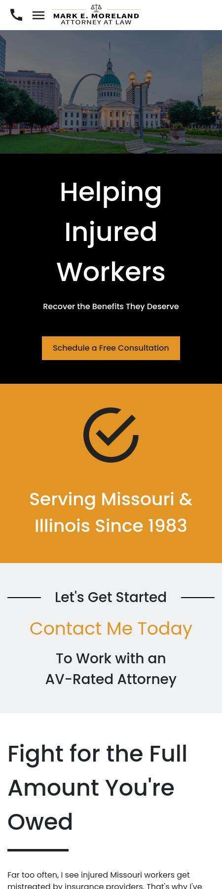 Mark E. Moreland, Attorney at Law - Saint Louis MO Lawyers