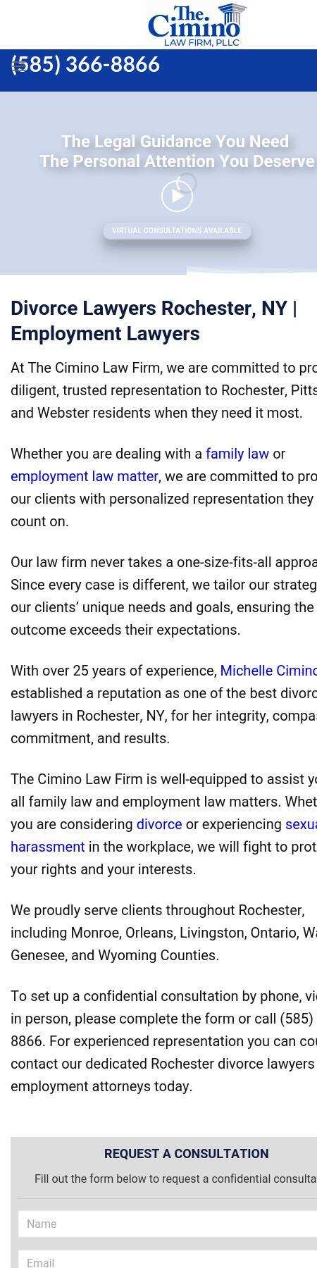 Michelle Chaney-Cimino - Webster NY Lawyers