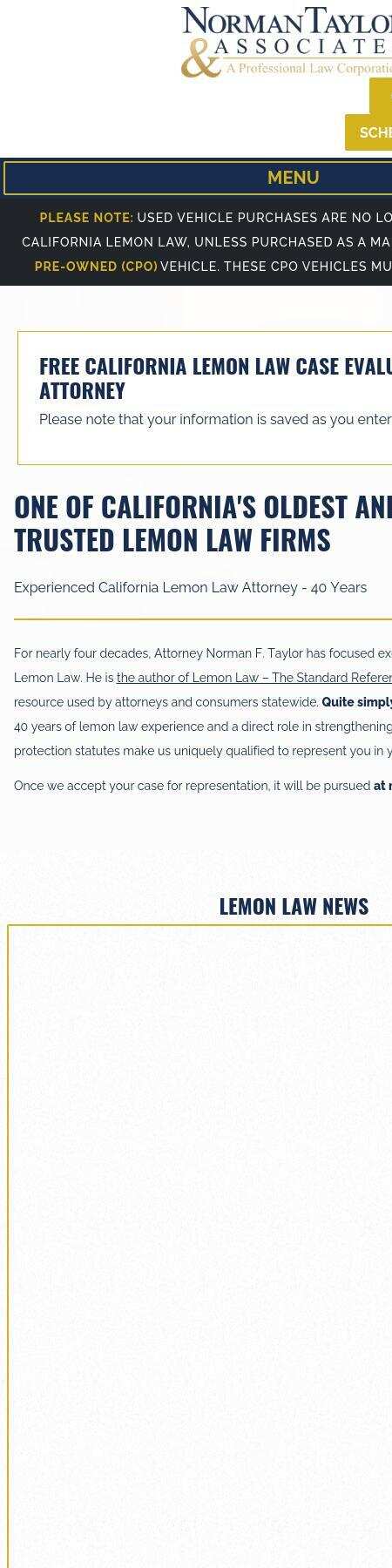 Norman Taylor & Associates - Glendale CA Lawyers
