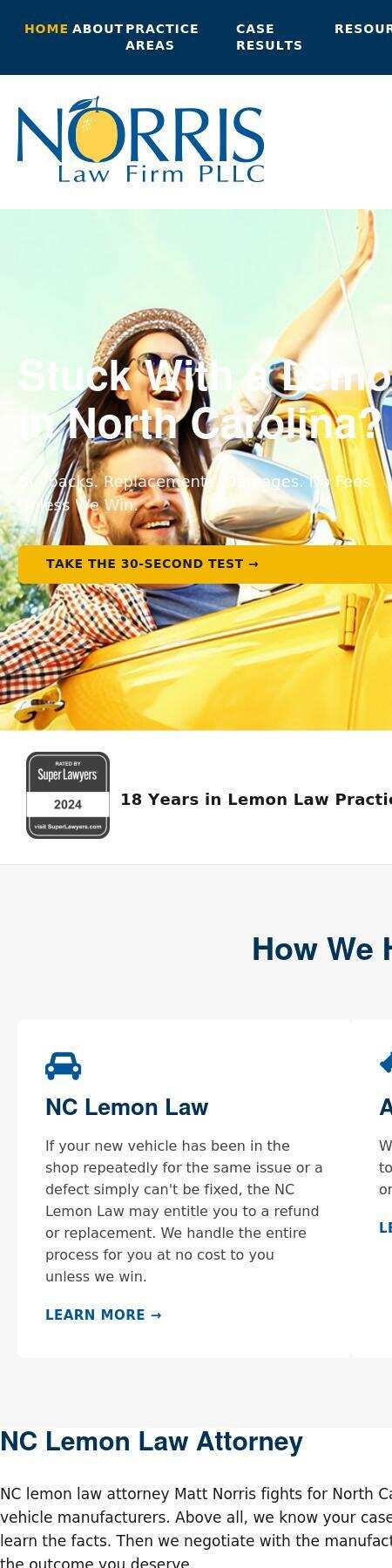 Norris Law Firm, PLLC - Raleigh NC Lawyers