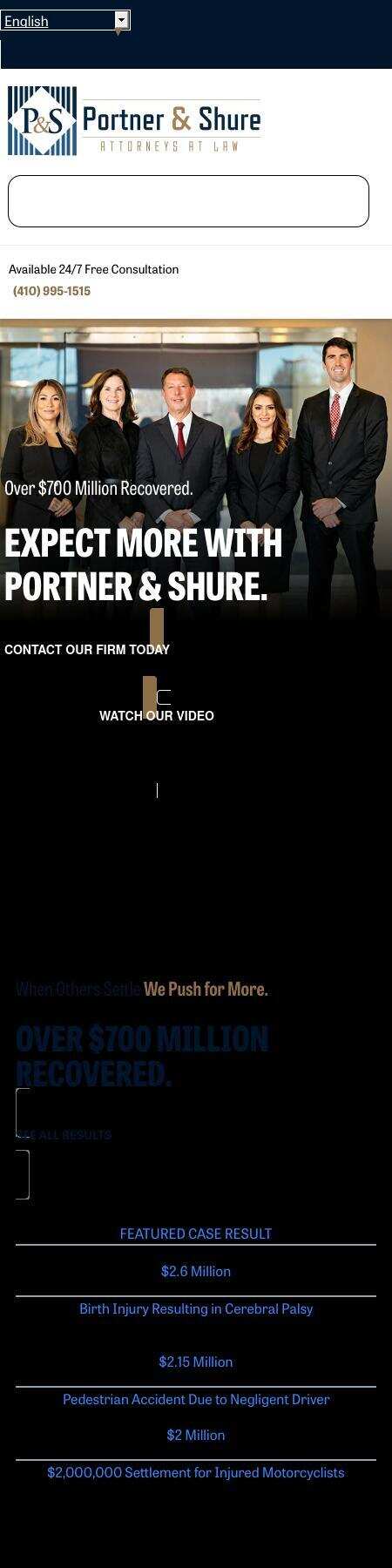 Portner & Shure, P.A. - Alexandria VA Lawyers