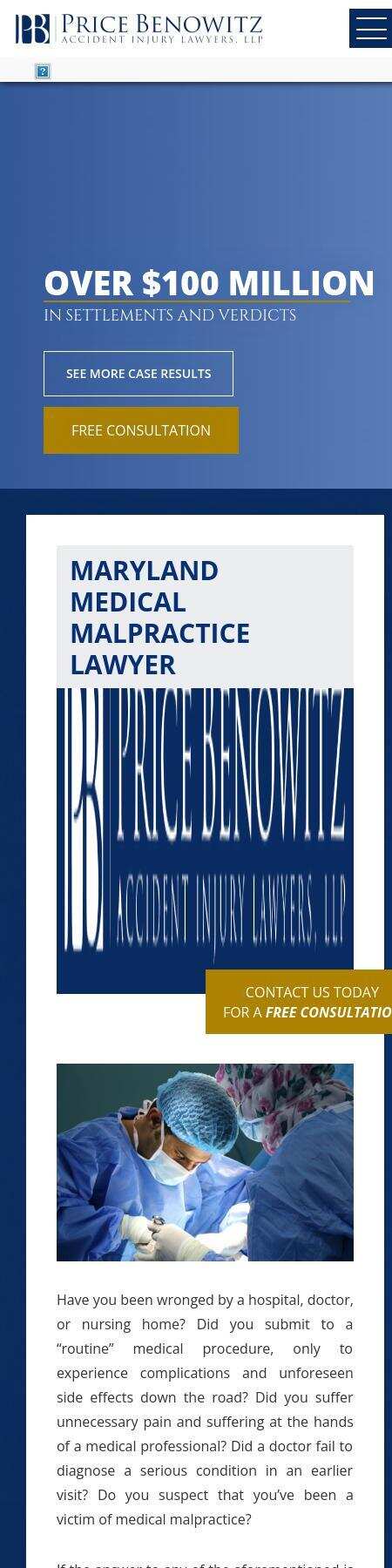 Price Benowitz, LLP - Timonium MD Lawyers
