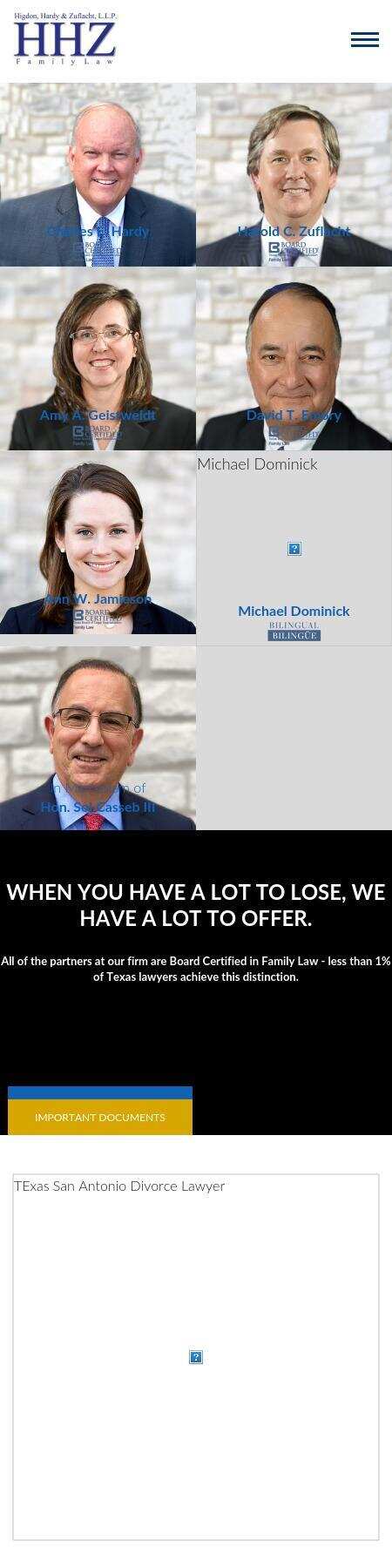 Higdon, Hardy & Zuflacht, L.L.P. - San Antonio TX Lawyers