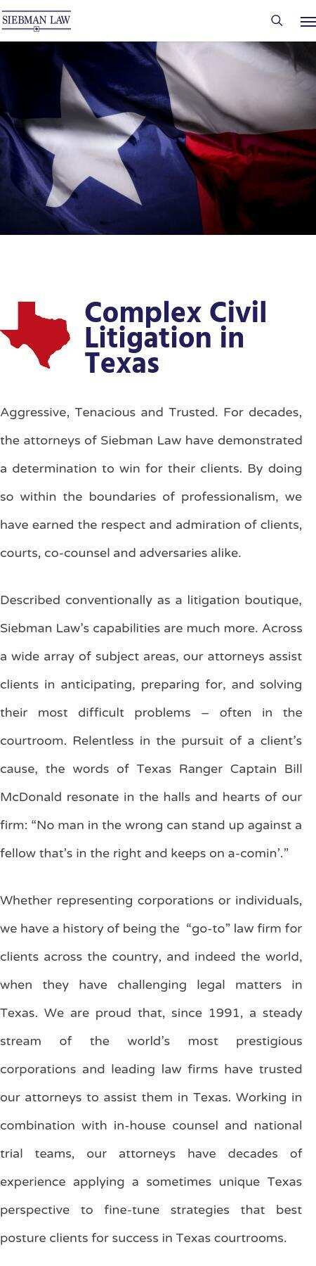 Siebman, Burg, Phillips & Smith, LLP - Plano TX Lawyers