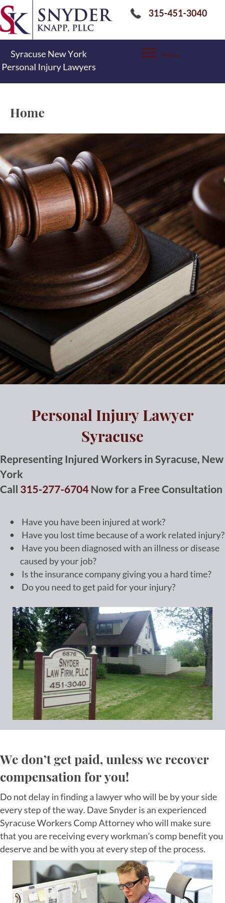 Snyder Law Firm PLLC - Syracuse NY Lawyers