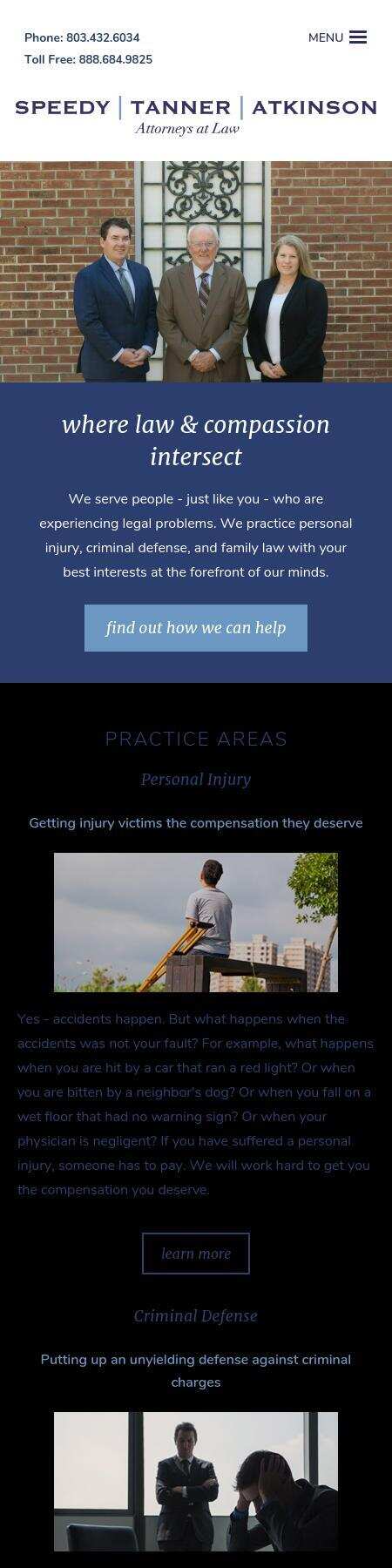 Speedy, Tanner, Atkinson & Cook, LLC - Camden SC Lawyers