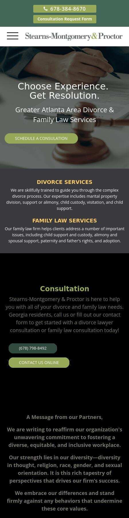 Stearns-Montgomery & Proctor - Atlanta GA Lawyers