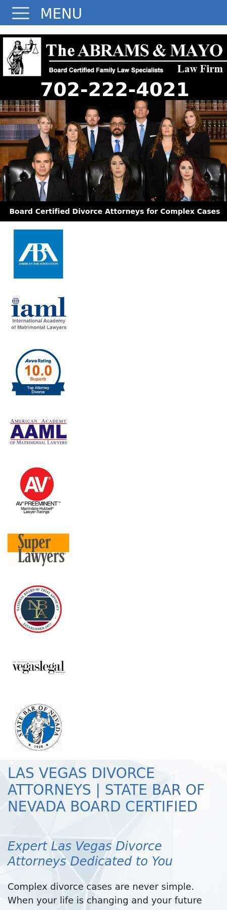 The Abrams Law Firm, LLC - Las Vegas NV Lawyers