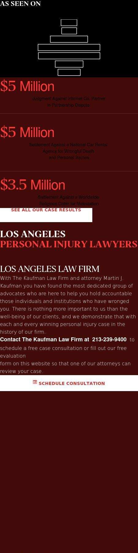 The Kaufman Law Firm, APC - Ontario CA Lawyers