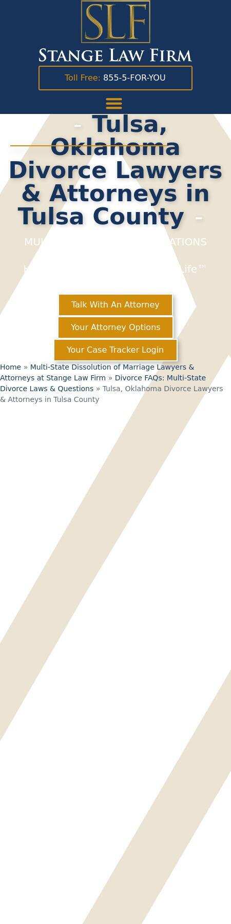 Stange Law Firm, PC - Tulsa OK Lawyers
