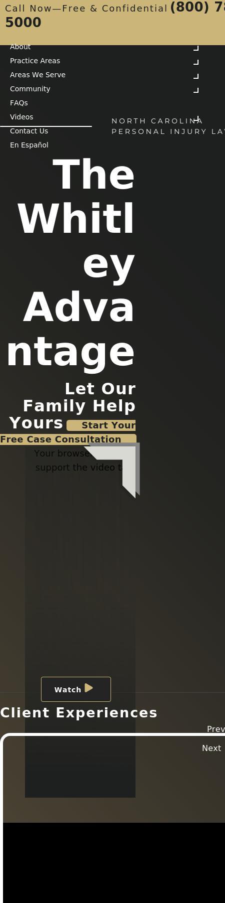 Whitley Law Firm - Raleigh NC Lawyers