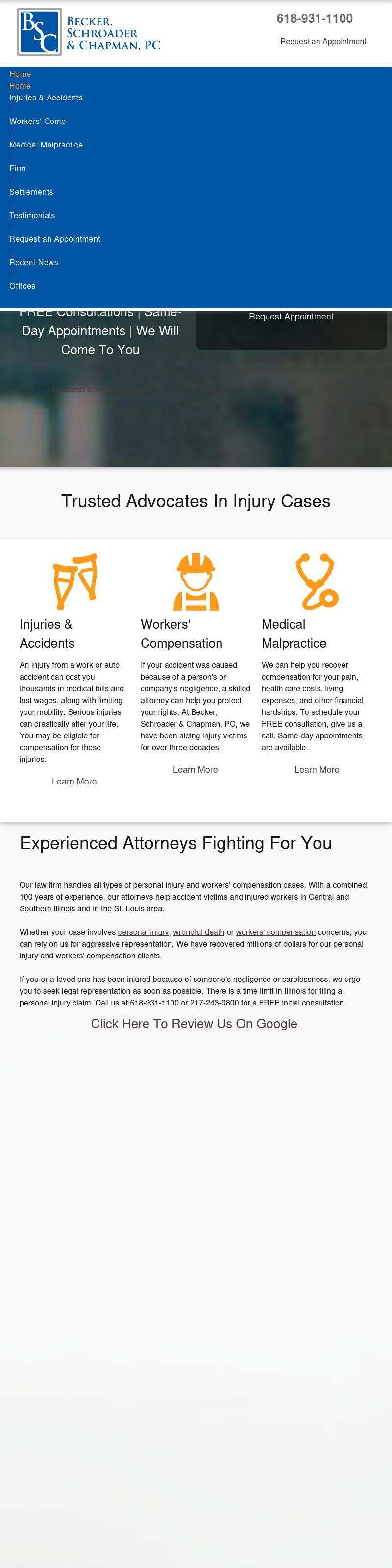 Becker, Schroader & Chapman, P.C. - Granite City IL Lawyers