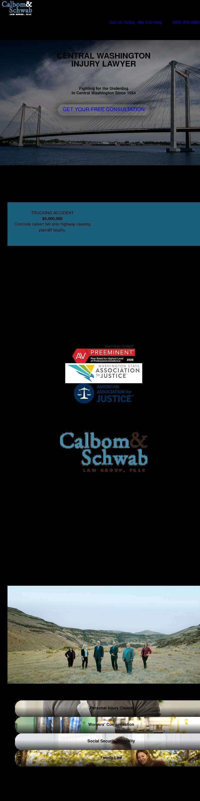 Calbom & Schwab, P.S.C. - Yakima WA Lawyers