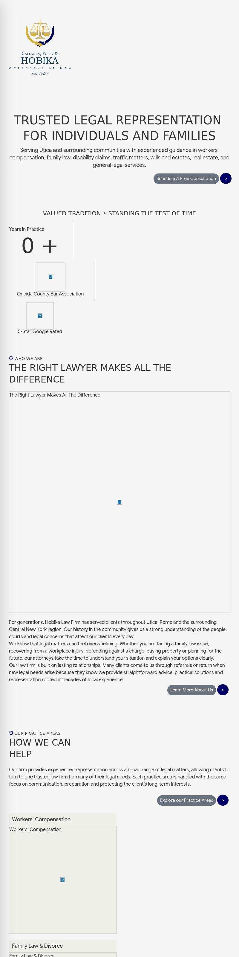 Callanen, Foley & Hobika - Utica NY Lawyers