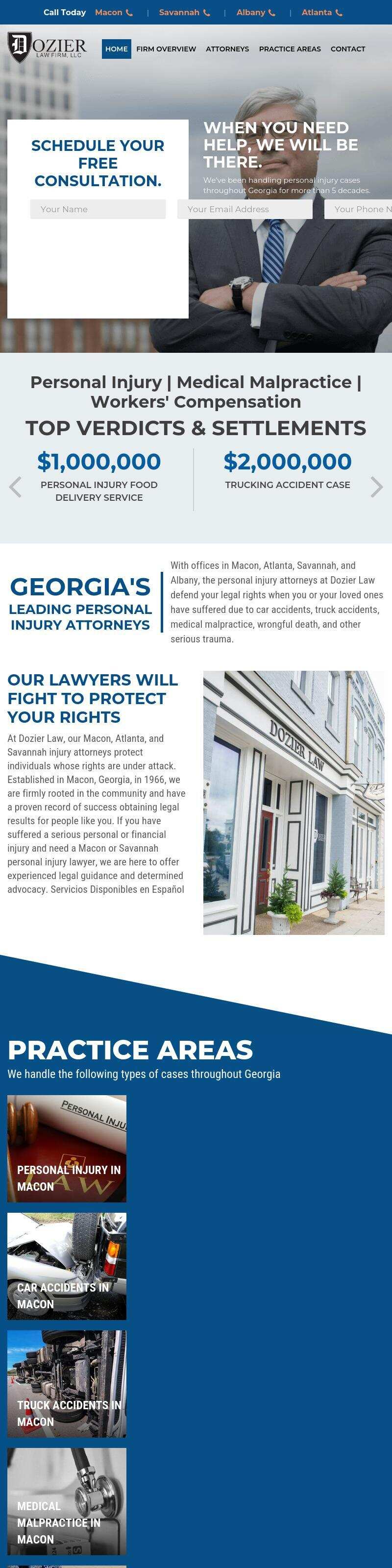Dozier Law Firm, LLC - Macon GA Lawyers