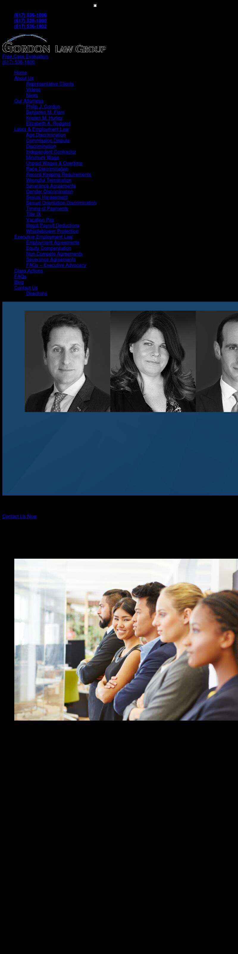 Gordon Law Group, LLP - Boston MA Lawyers