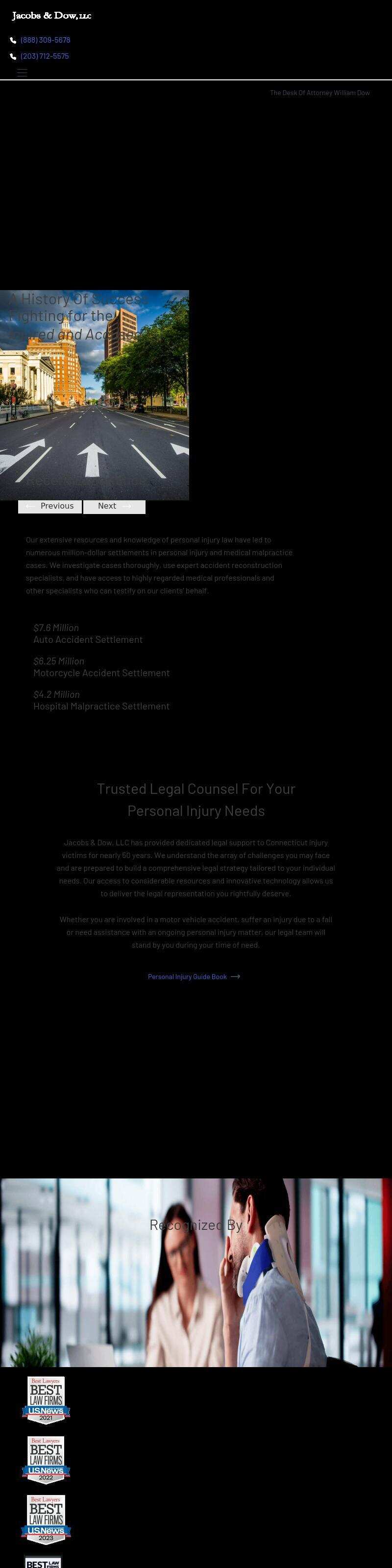 Jacobs & Dow LLC - New Haven CT Lawyers