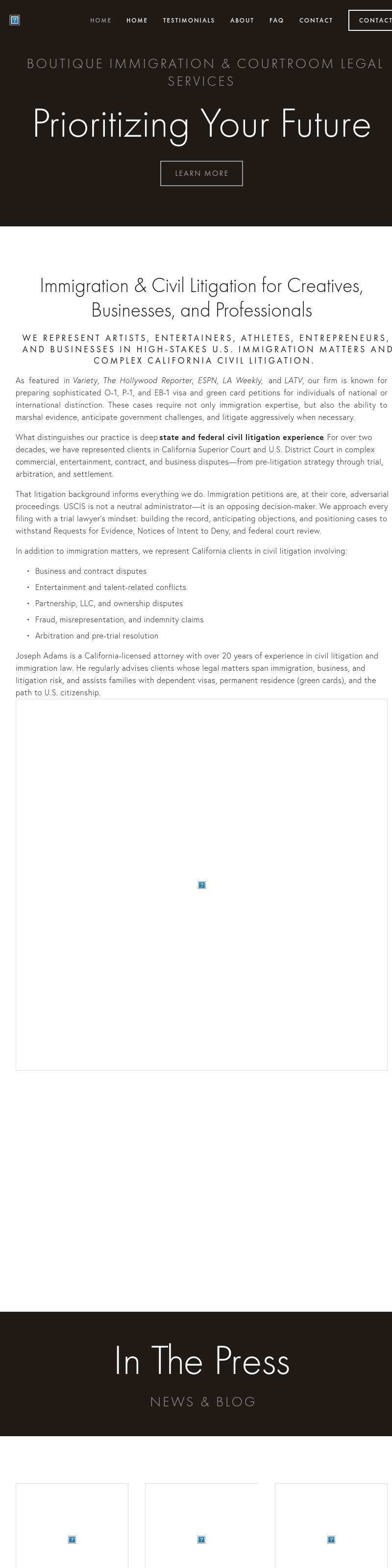 Joe Adams and Associates - New York NY Lawyers
