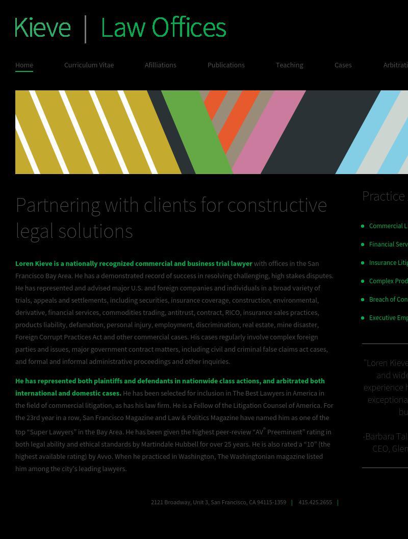 Kieve Law Offices - San Francisco CA Lawyers