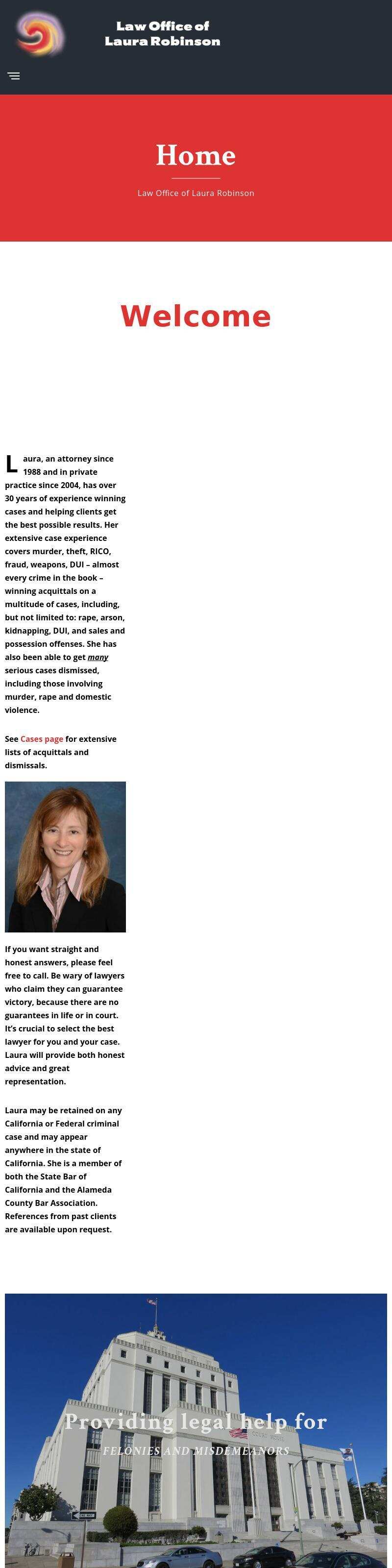 Law Office of Laura Robinson - Oakland CA Lawyers