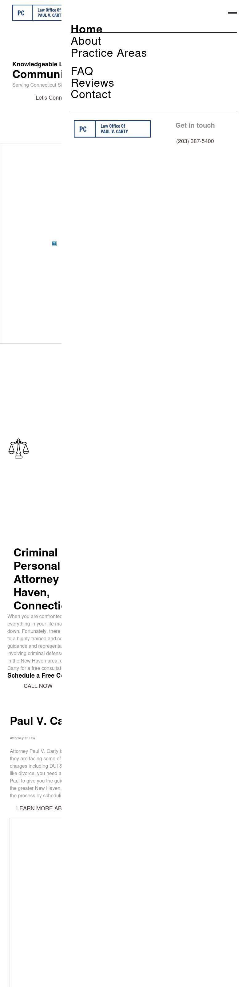 Law Office of Paul Carty - New Haven CT Lawyers