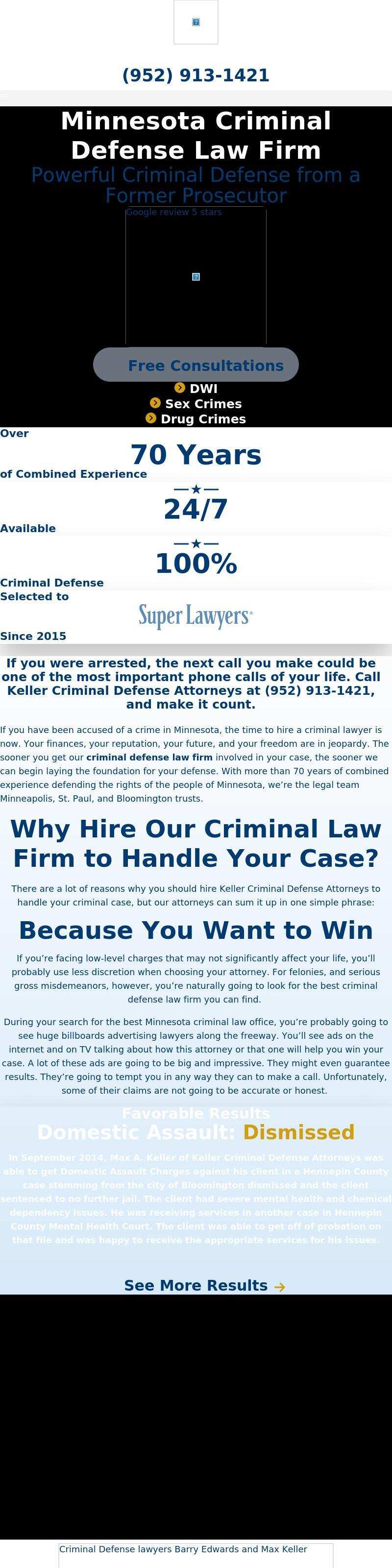 Keller Law Offices - Minneapolis MN Lawyers