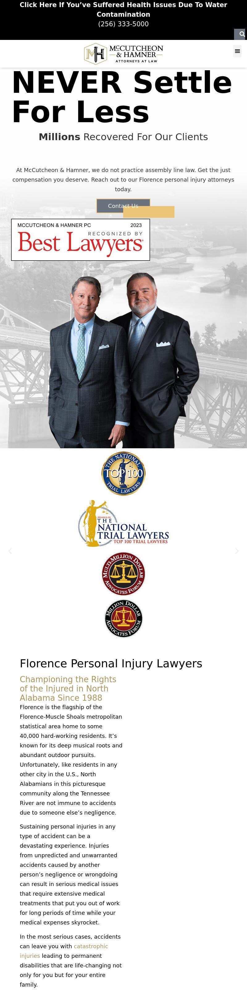 McCutcheon & Hamner, PC - Huntsville AL Lawyers