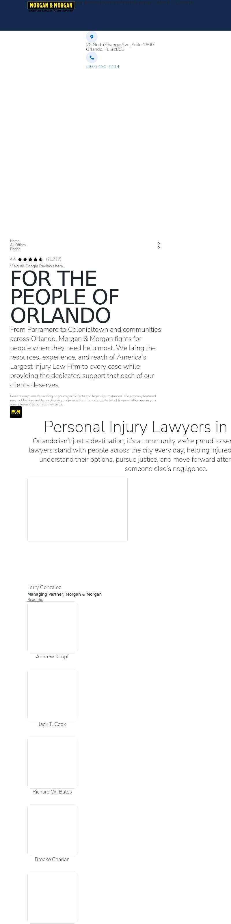 Morgan & Morgan - Orlando FL Lawyers