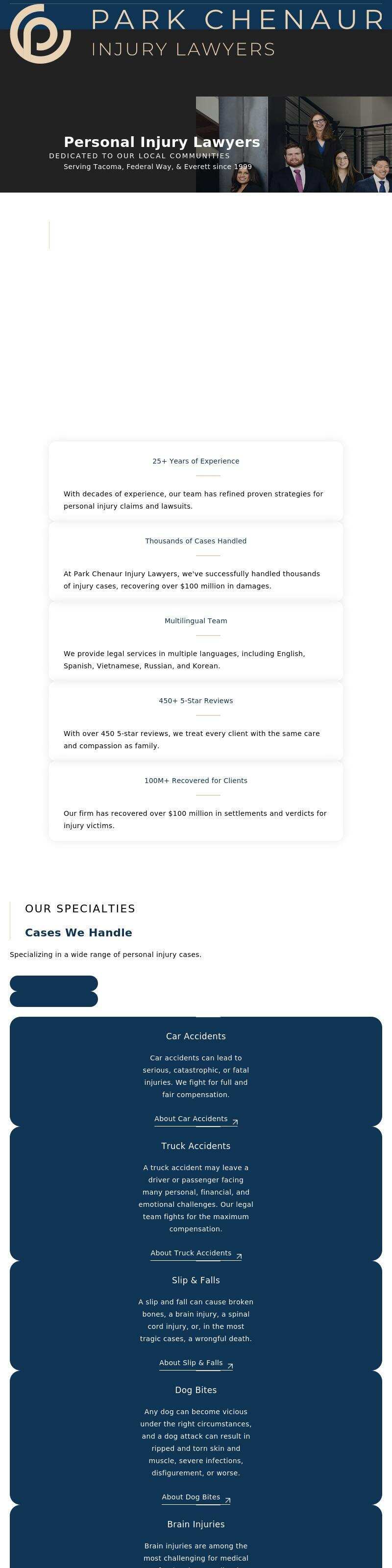 Park Chenaur & Associates LLP - Federal Way WA Lawyers