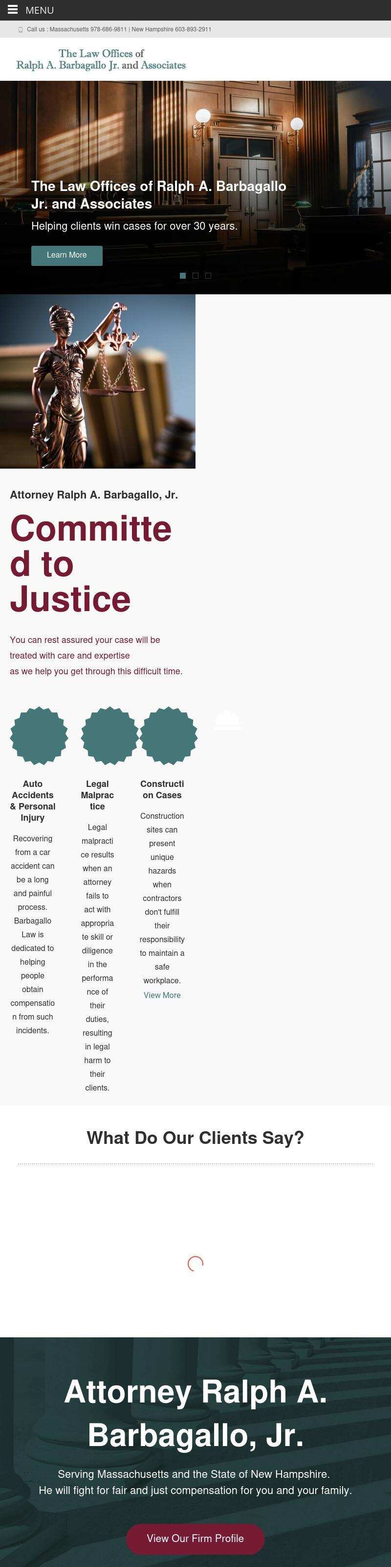 Ralph A. Barbagallo Jr. & Associates - Salem NH Lawyers