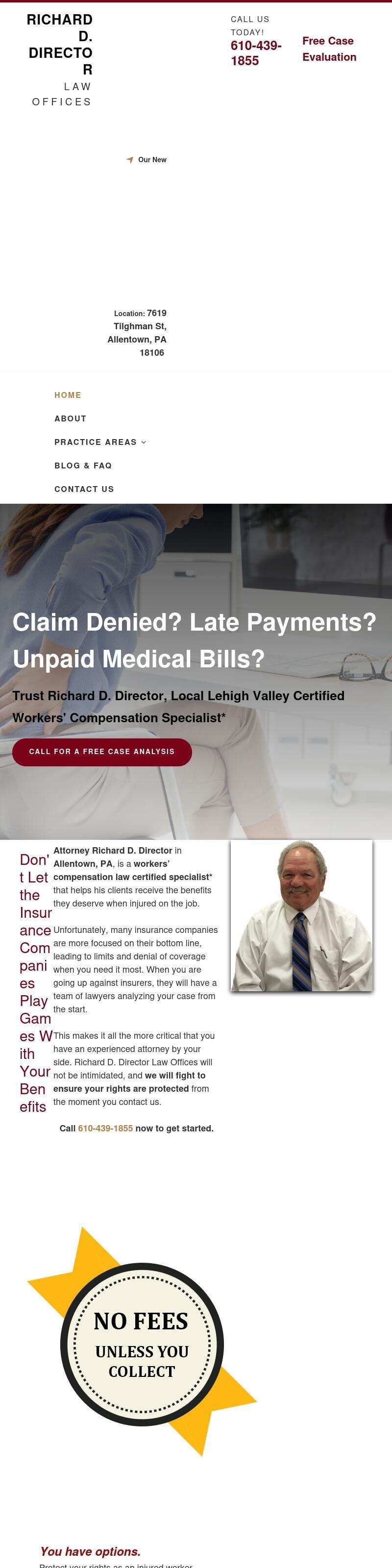 Richard D. Director Law Offices - Whitehall PA Lawyers